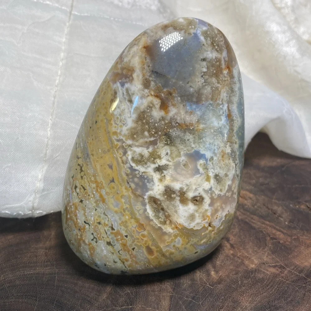 Ocean Jasper Freeform from Madagascar - Picture 3 of 3